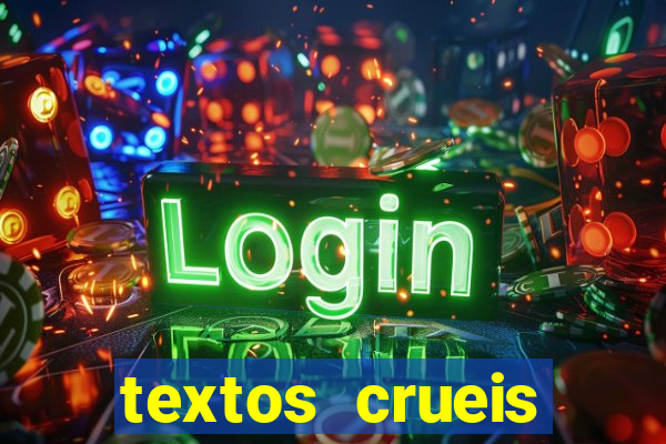 textos crueis demais pdf